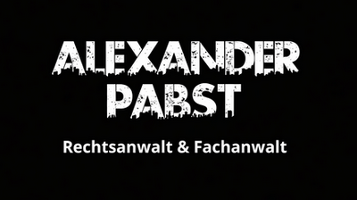 Logo Rechtsanwalt Alexander Pabst